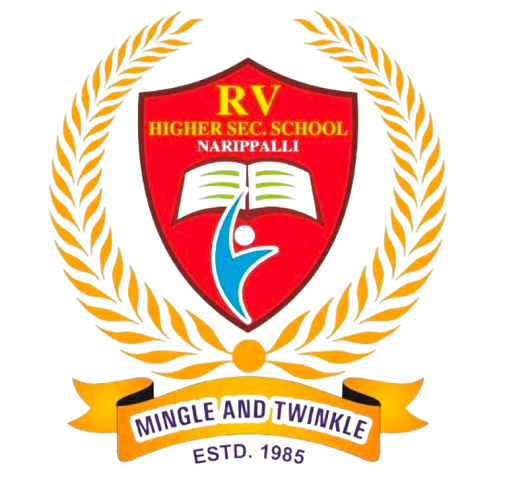 Rv Matic Hr Sec School Logo